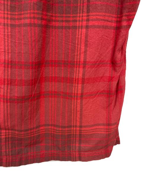 POLO RALPH LAUREN（ポロ・ラルフローレン）POLO RALPH LAUREN (ポロ・ラルフローレン) 90s CALDWELL コットン オープンカラー 半袖シャツ レッド サイズ:Mの古着・服飾アイテム