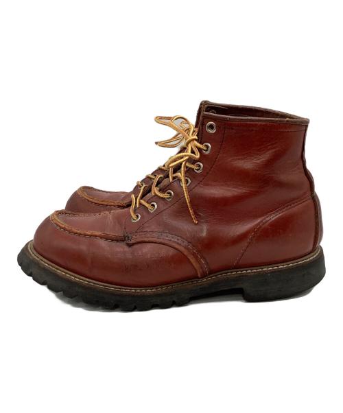 RED WING（レッドウィング）RED WING (レッドウィング) アイリッシュセッター 半円犬タグ USA製 ブラウン サイズ:8Eの古着・服飾アイテム
