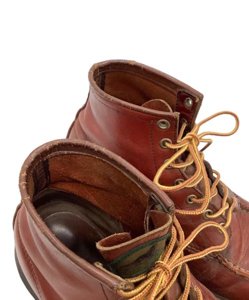 RED WING（レッドウィング）RED WING (レッドウィング) アイリッシュセッター 半円犬タグ USA製 ブラウン サイズ:8Eの古着・服飾アイテム