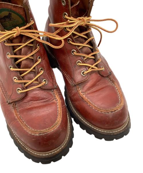 RED WING（レッドウィング）RED WING (レッドウィング) アイリッシュセッター 半円犬タグ USA製 ブラウン サイズ:8Eの古着・服飾アイテム