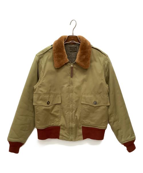 BUZZ RICKSON'S（バズリクソンズ）Buzz Rickson's (バズリクソンズ) B-10 フライトジャケット オリーブ×ブラウン サイズ:38の古着・服飾アイテム