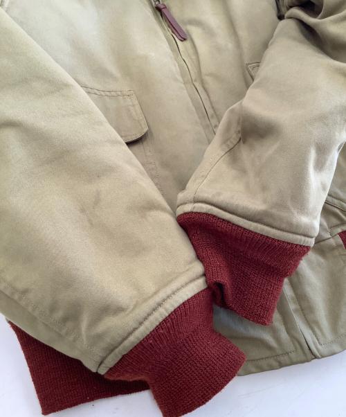 BUZZ RICKSON'S（バズリクソンズ）Buzz Rickson's (バズリクソンズ) B-10 フライトジャケット オリーブ×ブラウン サイズ:38の古着・服飾アイテム