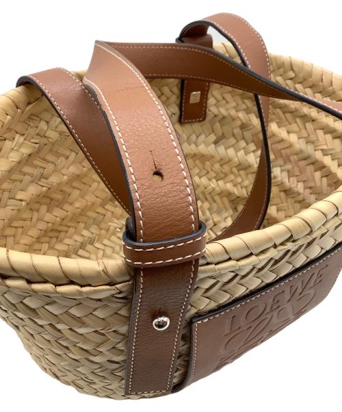 LOEWE（ロエベ）LOEWE (ロエベ) カゴバッグ ナチュラル/タン サイズ:スモールの古着・服飾アイテム