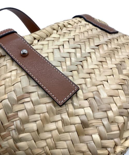 LOEWE（ロエベ）LOEWE (ロエベ) カゴバッグ ナチュラル/タン サイズ:スモールの古着・服飾アイテム