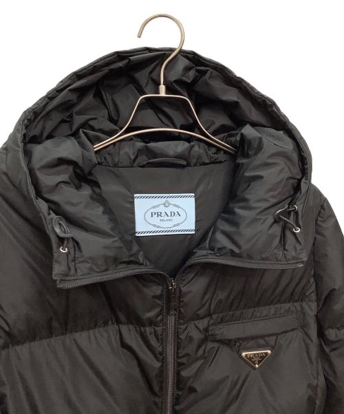 PRADA（プラダ）PRADA (プラダ) ダウンコート ブラック サイズ:44の古着・服飾アイテム