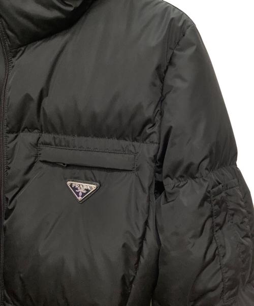 PRADA（プラダ）PRADA (プラダ) ダウンコート ブラック サイズ:44の古着・服飾アイテム