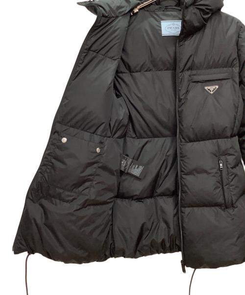 PRADA（プラダ）PRADA (プラダ) ダウンコート ブラック サイズ:44の古着・服飾アイテム