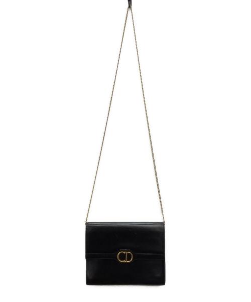 Christian Dior（クリスチャン ディオール）Christian Dior (クリスチャン ディオール) ショルダーバッグ ブラックの古着・服飾アイテム