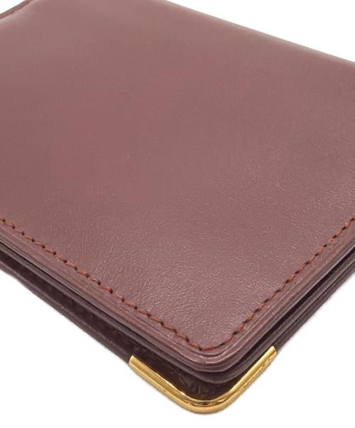 Cartier（カルティエ）Cartier (カルティエ) カードケース ボルドーの古着・服飾アイテム
