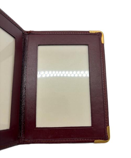 Cartier（カルティエ）Cartier (カルティエ) カードケース ボルドーの古着・服飾アイテム