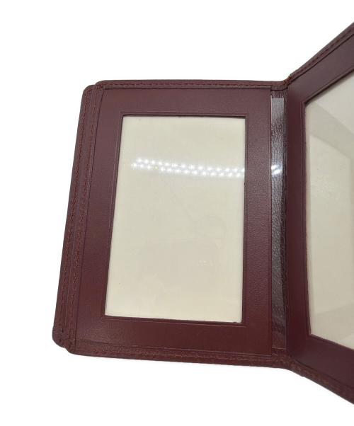 Cartier（カルティエ）Cartier (カルティエ) カードケース ボルドーの古着・服飾アイテム