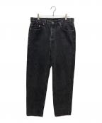 LEVI'Sリーバイス）の古着「90s 550 ブラックデニムパンツ メキシコ製」｜ブラック