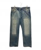 RRLダブルアールエル）の古着「vintage 5 pocket midlands selvedge jean」｜ブルー