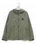 F.C.R.B.（エフシーレアルブリストル）の古着「SUPPLEX NYLON HOODED BLOUSON」｜グリーン