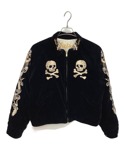 Reminiscence（レミニセンス）Reminiscence (レミニセンス) 別注スカジャン ブラック サイズ:不明の古着・服飾アイテム