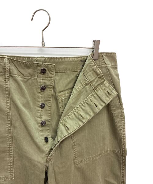 RRL（ダブルアールエル）RRL (ダブルアールエル) Army Utility Flat Pants オリーブ サイズ:W38×L32の古着・服飾アイテム