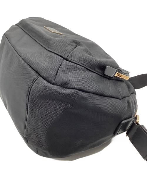 agnes b voyage（アニエスベーボヤージュ）agnes b voyage (アニエスベーボヤージュ) ナイロンショルダーバッグ ブラックの古着・服飾アイテム