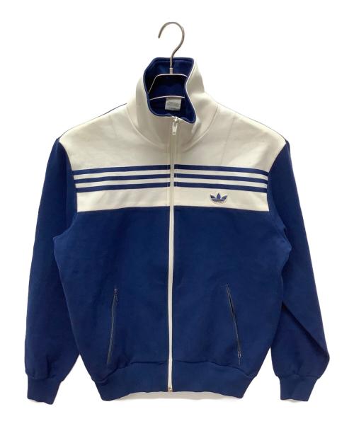 adidas（アディダス）adidas (アディダス) トラックジャケット ネイビー×ホワイト サイズ:2の古着・服飾アイテム