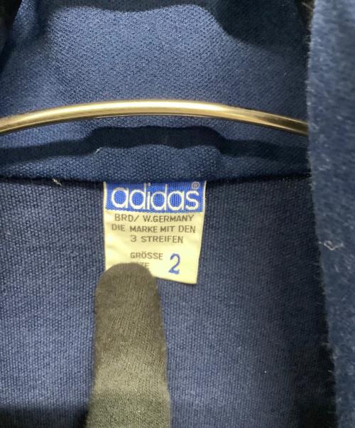 adidas（アディダス）adidas (アディダス) トラックジャケット ネイビー×ホワイト サイズ:2の古着・服飾アイテム