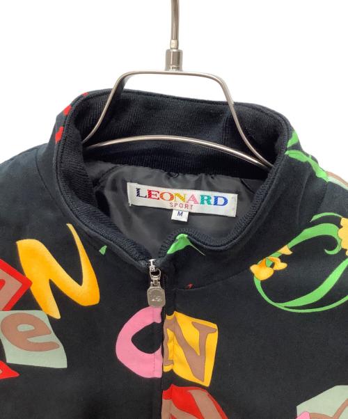 LEONARD SPORT（レオナール スポーツ）LEONARD SPORT (レオナール スポーツ) 中綿ブルゾン ブラック サイズ:Mの古着・服飾アイテム