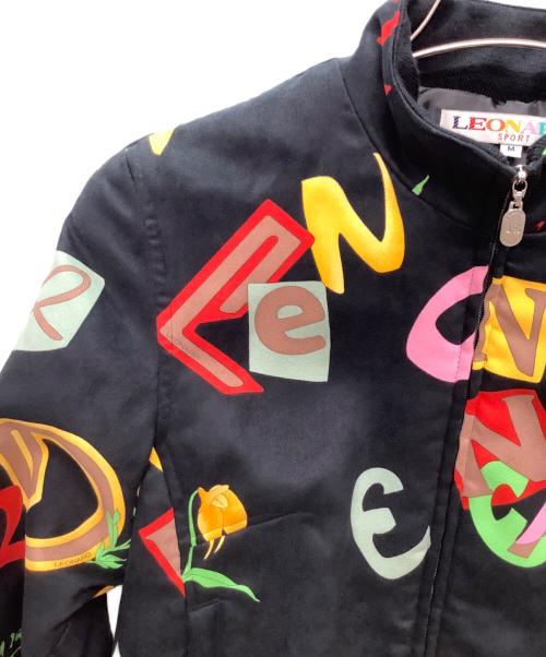LEONARD SPORT（レオナール スポーツ）LEONARD SPORT (レオナール スポーツ) 中綿ブルゾン ブラック サイズ:Mの古着・服飾アイテム