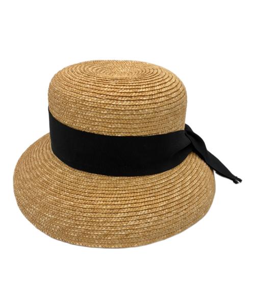 ISHIDASEIBOU（イシダセイボウ）ISHIDASEIBOU (イシダセイボウ) PUI ストローハット ナチュラル サイズ:表記無の古着・服飾アイテム