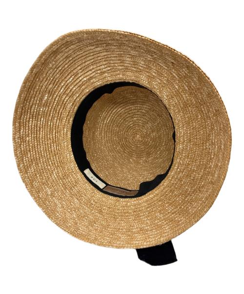 ISHIDASEIBOU（イシダセイボウ）ISHIDASEIBOU (イシダセイボウ) PUI ストローハット ナチュラル サイズ:表記無の古着・服飾アイテム