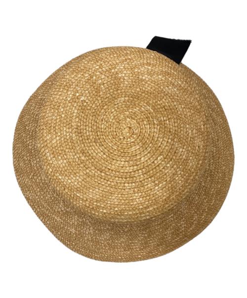 ISHIDASEIBOU（イシダセイボウ）ISHIDASEIBOU (イシダセイボウ) PUI ストローハット ナチュラル サイズ:表記無の古着・服飾アイテム