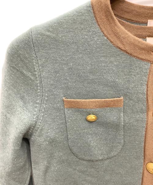 KITAMURA（キタムラ）KITAMURA (キタムラ) アンサンブルニットワンピース グリーン サイズ:Mの古着・服飾アイテム