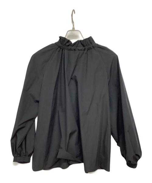 PLST（プラステ）PLST (プラステ) 長袖ブラウス ブラック サイズ:サイズ:Lの古着・服飾アイテム