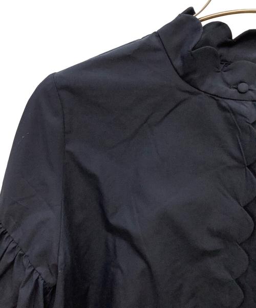 ensuite（エンスウィート）ensuite (エンスウィート) VERY STOREコラボ 長袖ブラウス ネイビー サイズ:FREEの古着・服飾アイテム