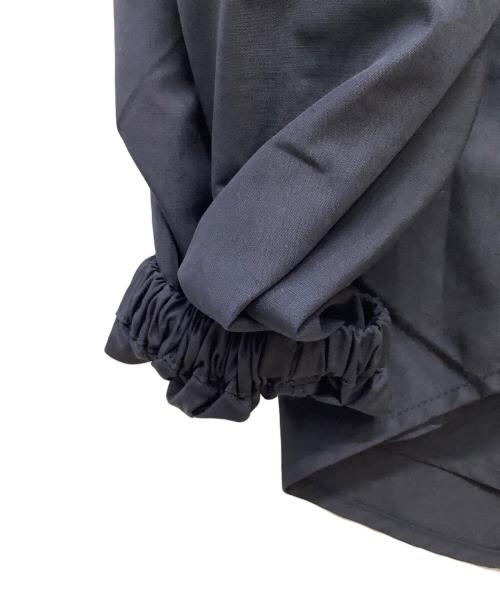 ensuite（エンスウィート）ensuite (エンスウィート) VERY STOREコラボ 長袖ブラウス ネイビー サイズ:FREEの古着・服飾アイテム