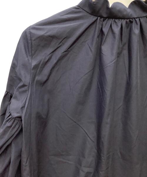 ensuite（エンスウィート）ensuite (エンスウィート) VERY STOREコラボ 長袖ブラウス ネイビー サイズ:FREEの古着・服飾アイテム