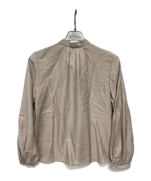 Noble（ノーブル）Noble (ノーブル) 長袖ブラウス ベージュ サイズ:サイズ：F 未使用品の古着・服飾アイテム