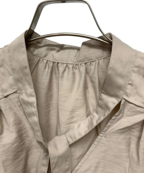 Noble（ノーブル）Noble (ノーブル) 長袖ブラウス ベージュ サイズ:サイズ：F 未使用品の古着・服飾アイテム