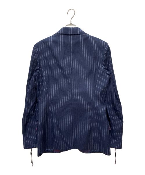 JOHN GALLIANO（ジョンガリアーノ）JOHN GALLIANO (ジョンガリアーノ) テーラードジャケット ネイビー サイズ:48の古着・服飾アイテム