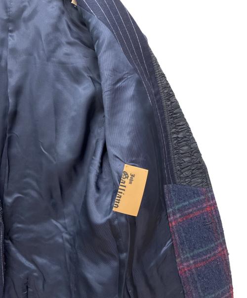 JOHN GALLIANO（ジョンガリアーノ）JOHN GALLIANO (ジョンガリアーノ) テーラードジャケット ネイビー サイズ:48の古着・服飾アイテム