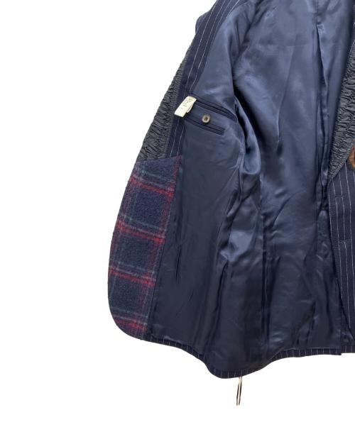 JOHN GALLIANO（ジョンガリアーノ）JOHN GALLIANO (ジョンガリアーノ) テーラードジャケット ネイビー サイズ:48の古着・服飾アイテム