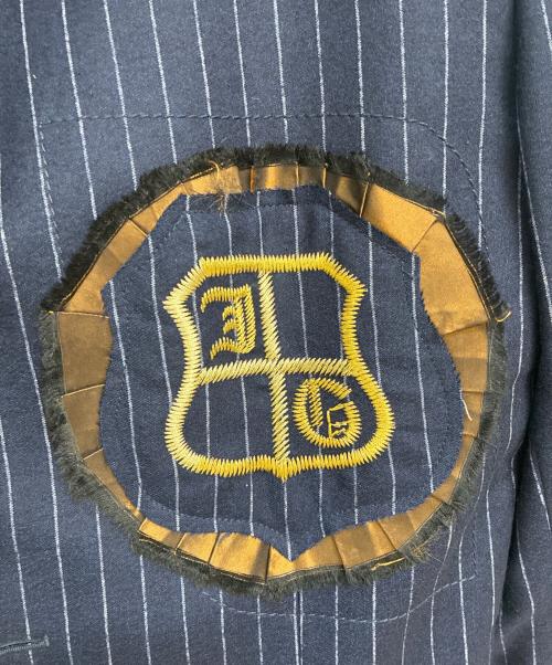 JOHN GALLIANO（ジョンガリアーノ）JOHN GALLIANO (ジョンガリアーノ) テーラードジャケット ネイビー サイズ:48の古着・服飾アイテム