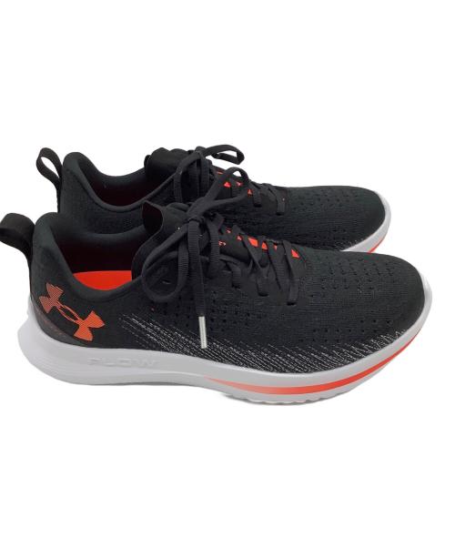 UNDER ARMOUR（アンダーアーマー）UNDER ARMOUR (アンダーアーマー) ランニングシューズ ブラック×オレンジ サイズ:27cmの古着・服飾アイテム