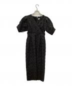 Cara BY KATRIN TOKYOカーラバイカトリントーキョー）の古着「半袖ワンピース」｜ブラック