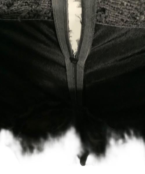 Cara BY KATRIN TOKYO（カーラバイカトリントーキョー）Cara by Katrin TOKYO (カーラバイカトリントーキョー) 半袖ワンピース ブラック サイズ:01の古着・服飾アイテム