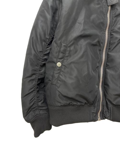 VANSON（バンソン）VANSON (バンソン) tom&jerry (トムトジェリー) TOM AND JERRY パッチ MA-1ジャケット ブラック サイズ:XXLの古着・服飾アイテム