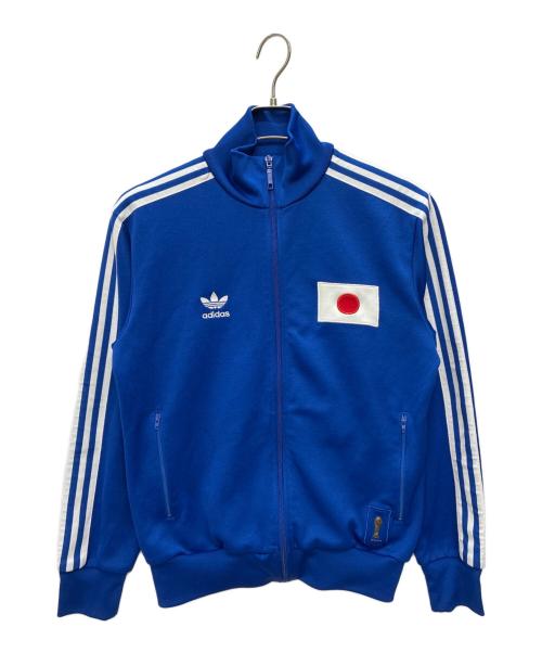 adidas（アディダス）adidas (アディダス) FIFA 日本代表 トラックジャケット ブルー サイズ:Mの古着・服飾アイテム