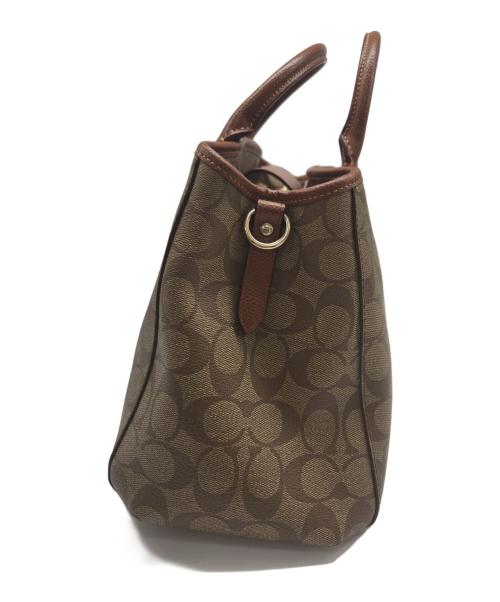 COACH（コーチ）COACH (コーチ) トートバッグ ブラウンの古着・服飾アイテム