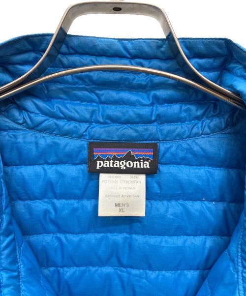 Patagonia（パタゴニア）Patagonia (パタゴニア) ダウンジャケット ブルー サイズ:XLの古着・服飾アイテム
