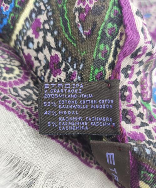 ETRO（エトロ）ETRO (エトロ) ストールの古着・服飾アイテム