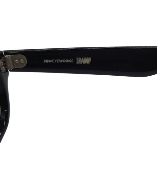 EFFECTOR NEIGHBORHOOD TRAMP（EFFECTOR NEIGHBORHOOD TRAMP）EFFECTOR NEIGHBORHOOD TRAMP (EFFECTOR NEIGHBORHOOD TRAMP) サングラス ブラックの古着・服飾アイテム