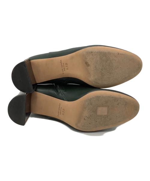 Kate Spade（ケイトスペード）Kate Spade (ケイトスペード) MERRITT BOOTIE サイドジップブーツ ダークグリーン サイズ:EUR37の古着・服飾アイテム