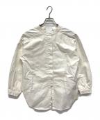 Sea Room lynnシールームリン）の古着「Back リボンパネルシャツ」｜ホワイト